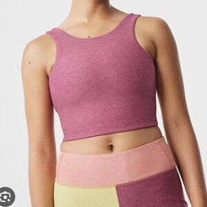 Outdoor Voices Venus Crop Color Block Activewear Top Size L